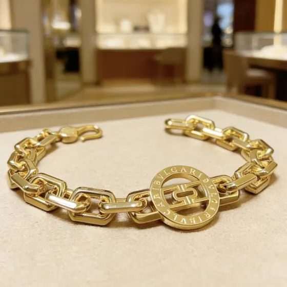 Bvlgari BVLGARI BVLGARI bracelet 18k yellow gold 20