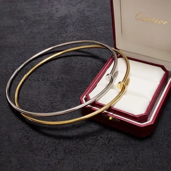 Cartier Juste un Clou necklace Yellow gold white gold rose gold with diamond accents 40cm