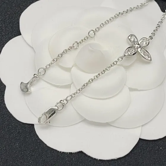 Graff Butterfly bracelet White gold with clear diamonds 18cm