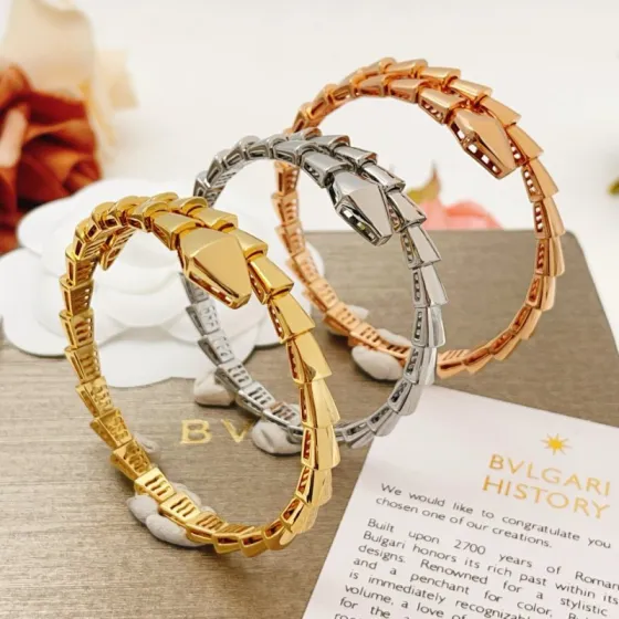 Bvlgari Serpenti Viper bracelet Yellow gold rose gold white gold no gemstones 17cm