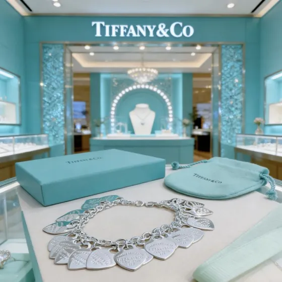 Tiffany Co Return to Tiffany Multi Heart Tag bracelet sterling silver 7 5 inches