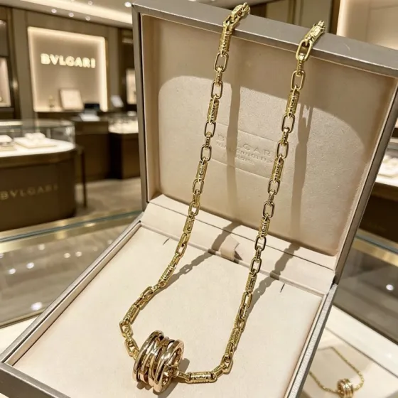 Bvlgari B zero1 necklace 18K yellow gold 60cm