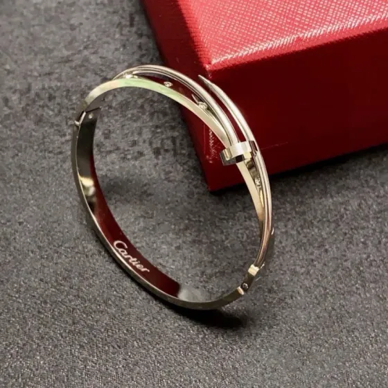 Cartier Juste un Clou bracelet silver-toned metal 17
