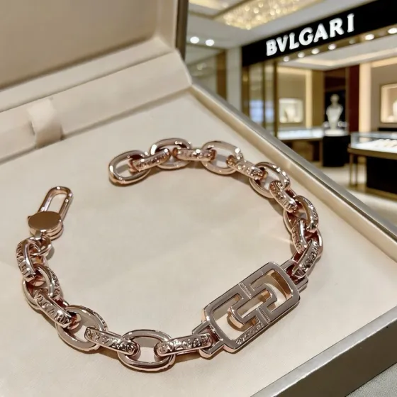 Bvlgari Parentesi bracelet Rose Gold 18