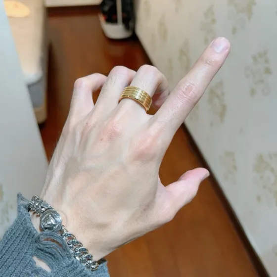 Bvlgari B zero1 ring 18k yellow gold 60