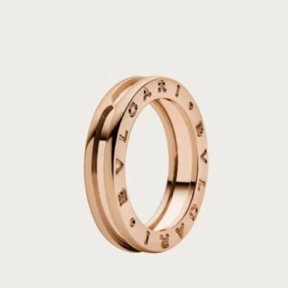 Bvlgari B zero1 ring rose gold 5-9