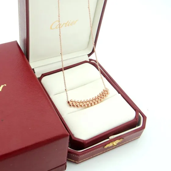 Cartier Clash de Cartier necklace 18k rose gold 18k yellow gold 18k white gold 42cm