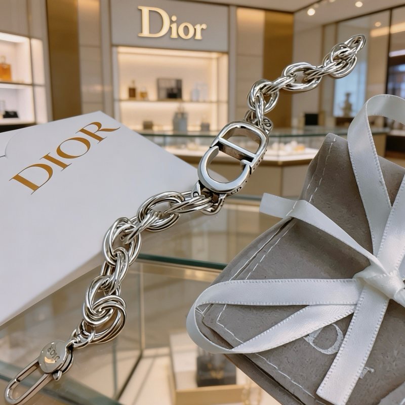 Dior CD Icon bracelet silver-toned metal 19cm