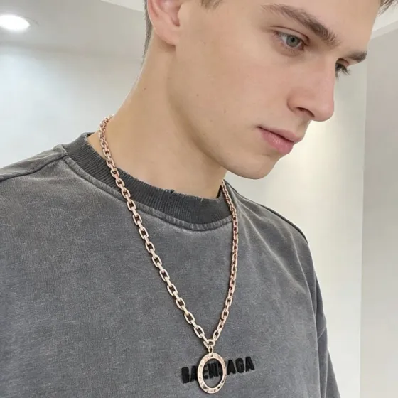 Bvlgari Bvlgari Bvlgari necklace Rose gold 60cm
