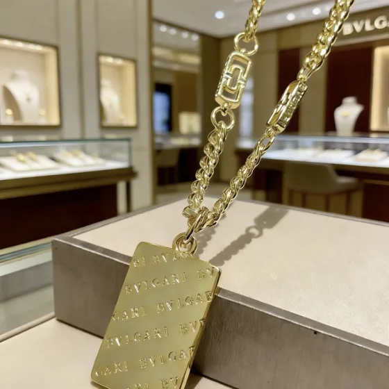 Bvlgari Bvlgari Bvlgari necklace 18K yellow gold 60cm