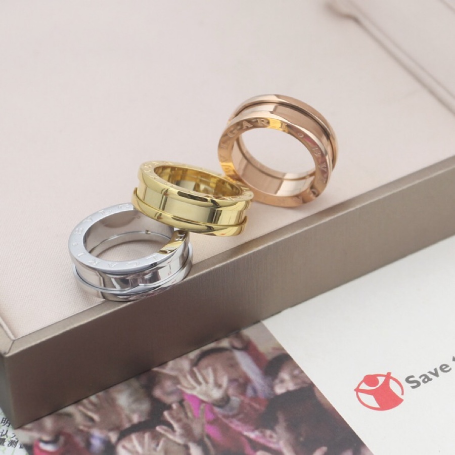 Bvlgari B zero1 ring rose gold 5-9