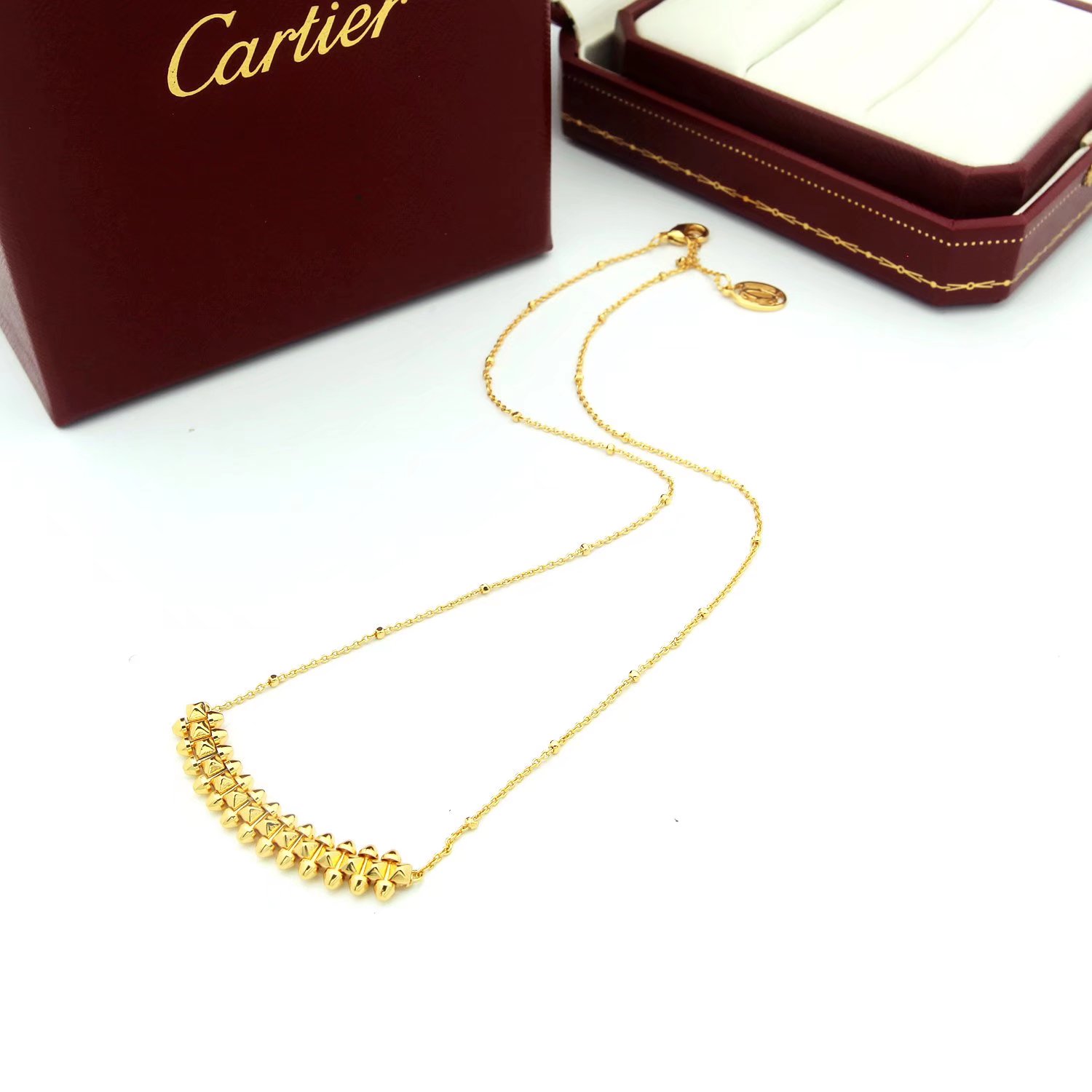 Cartier Clash de Cartier necklace 18k rose gold 18k yellow gold 18k white gold 42cm