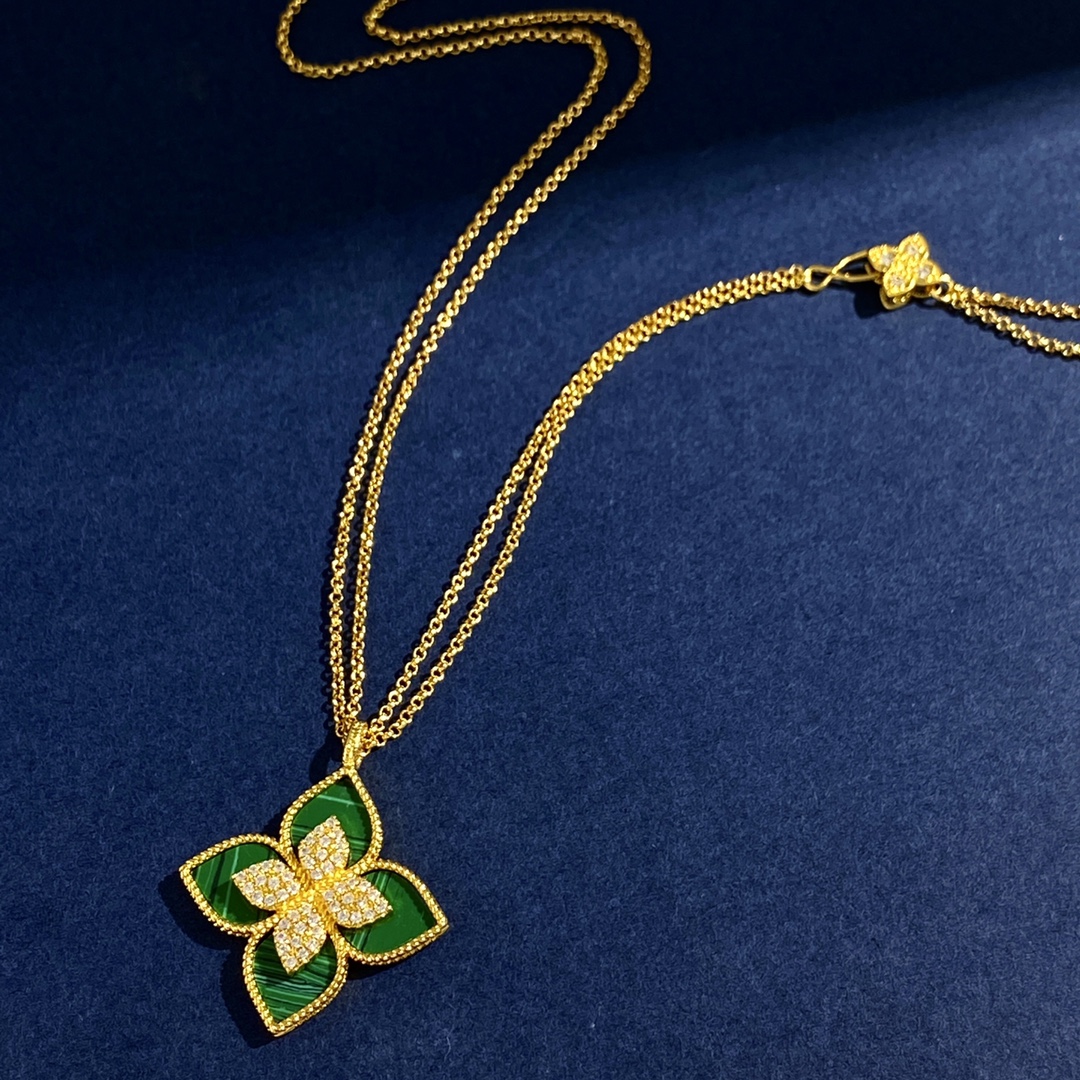 Van Cleef Arpels Venetian Princess necklace Yellow gold with diamond pave available with black onyx blue lapis lazuli white mother-of-pearl turquoise or green malachite inlay 42cm