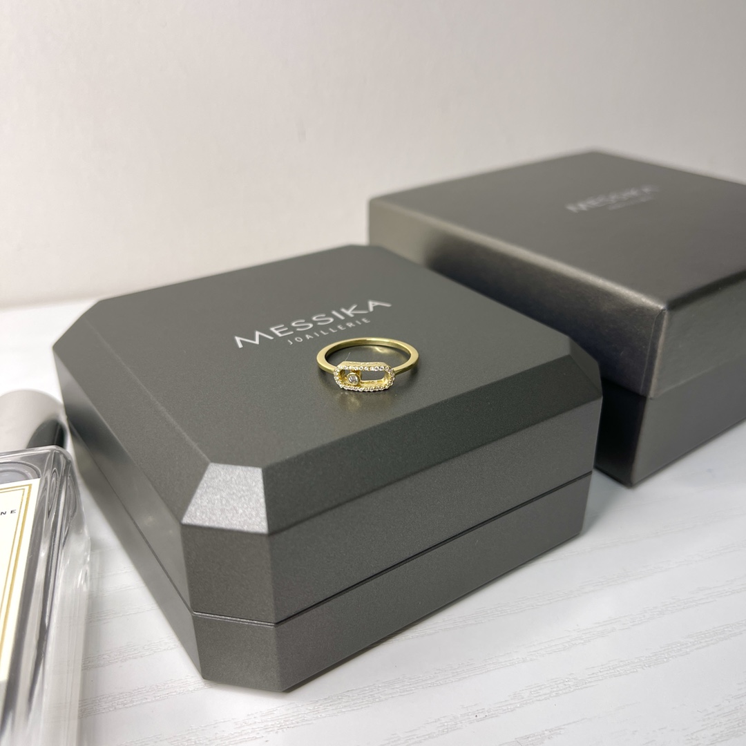Messika Move Uno ring Yellow gold white gold rose gold with diamonds 6 7 8