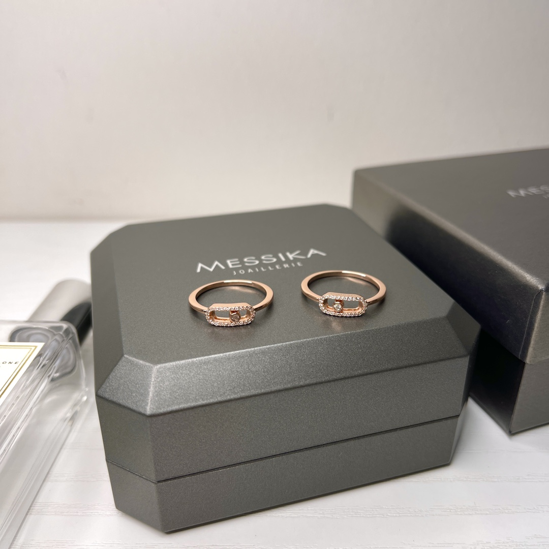 Messika Move Uno ring Yellow gold white gold rose gold with diamonds 6 7 8