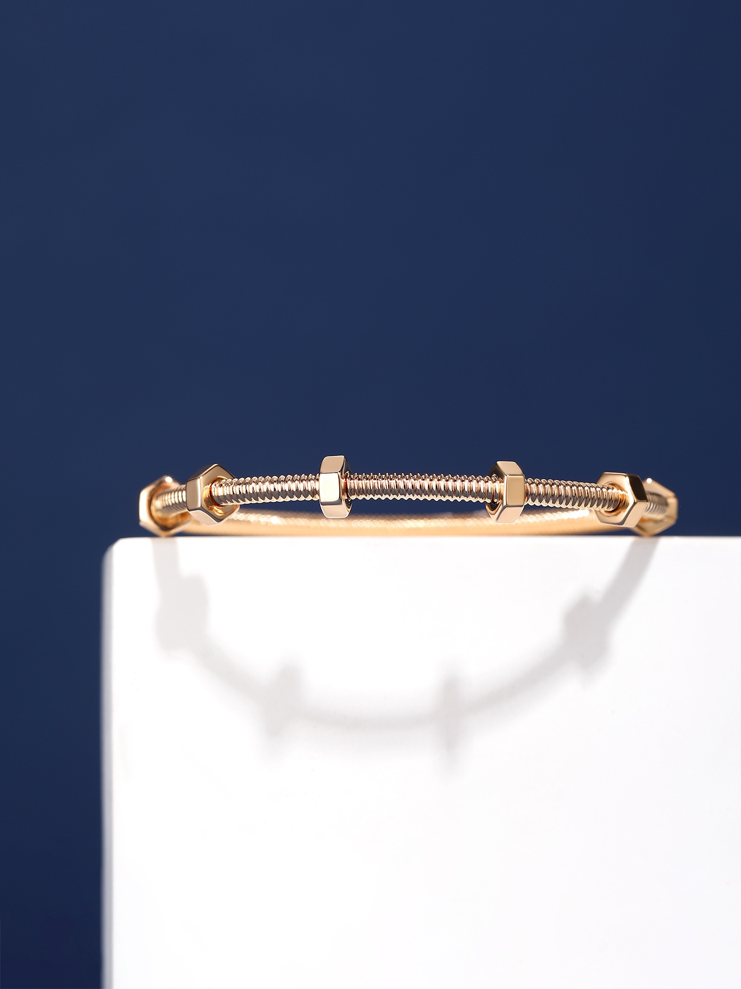 Cartier Ecrou de Cartier bracelet 18k rose gold 18k white gold no gemstones 17