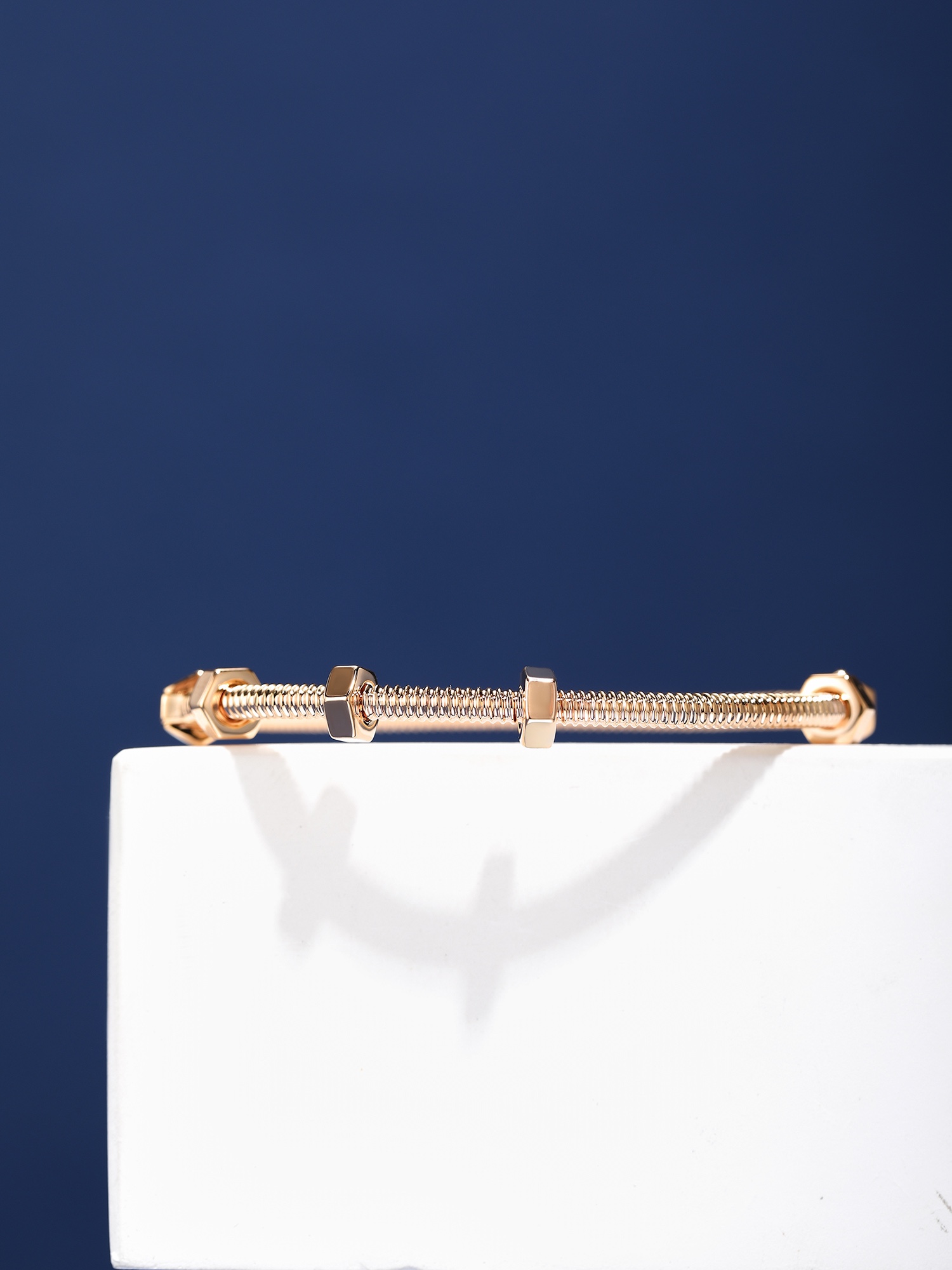 Cartier Ecrou de Cartier bracelet 18k rose gold 18k white gold no gemstones 17