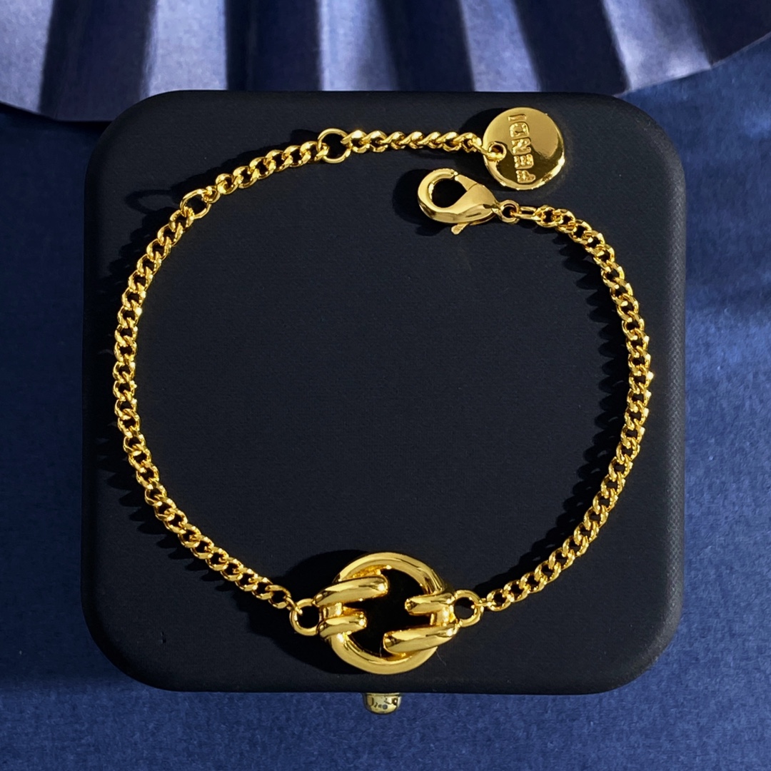 Fendi FD92 bracelet gold 56