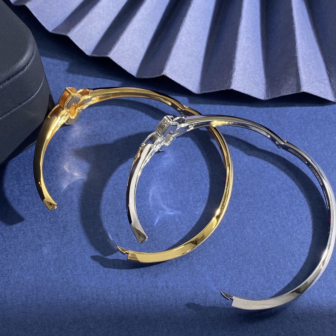 Roberto Coin Venetian Princess bracelet 18K yellow gold with white diamonds 18K rose gold with blue lapis lazuli and white diamonds 18K white gold with white diamonds 17cm