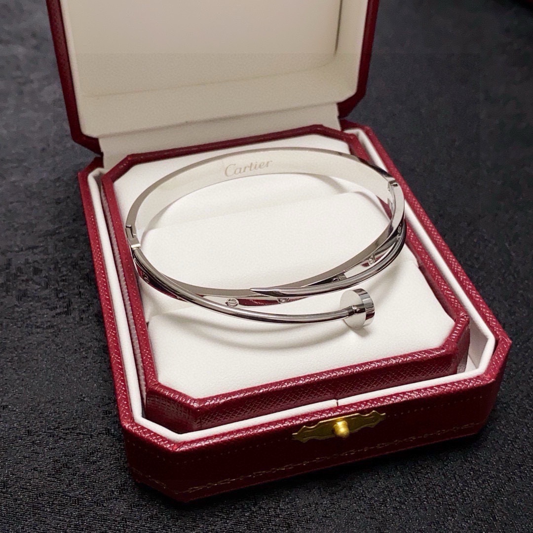 Cartier Juste un Clou bracelet silver-toned metal 17