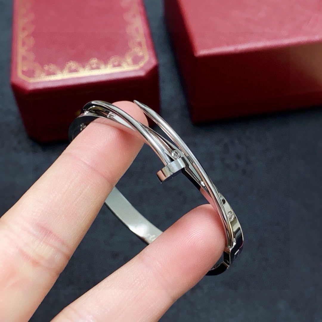 Cartier Juste un Clou bracelet silver-toned metal 17