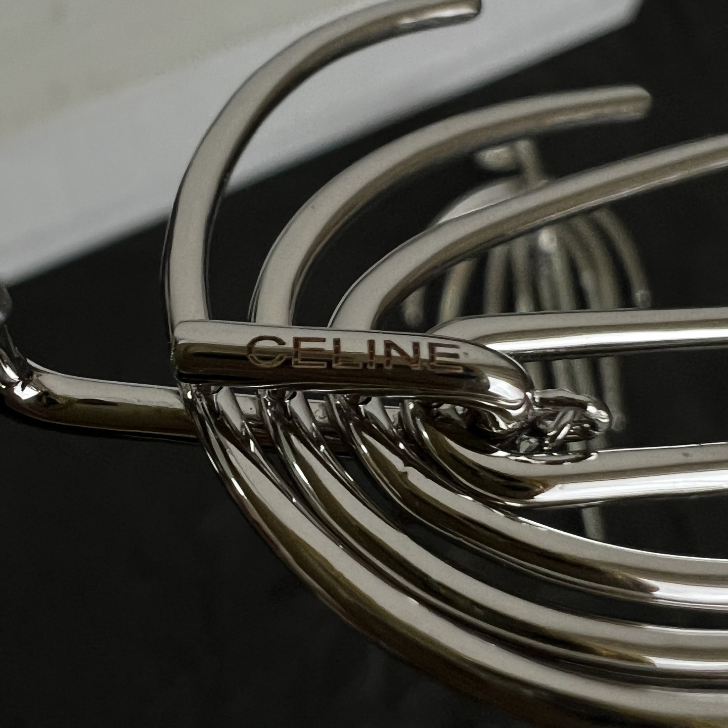Celine Multi-Bar Fringe Drop Earrings earrings Silver-toned metal silver variant Gold-toned metal gold variant no gemstones 6 5cm drop length