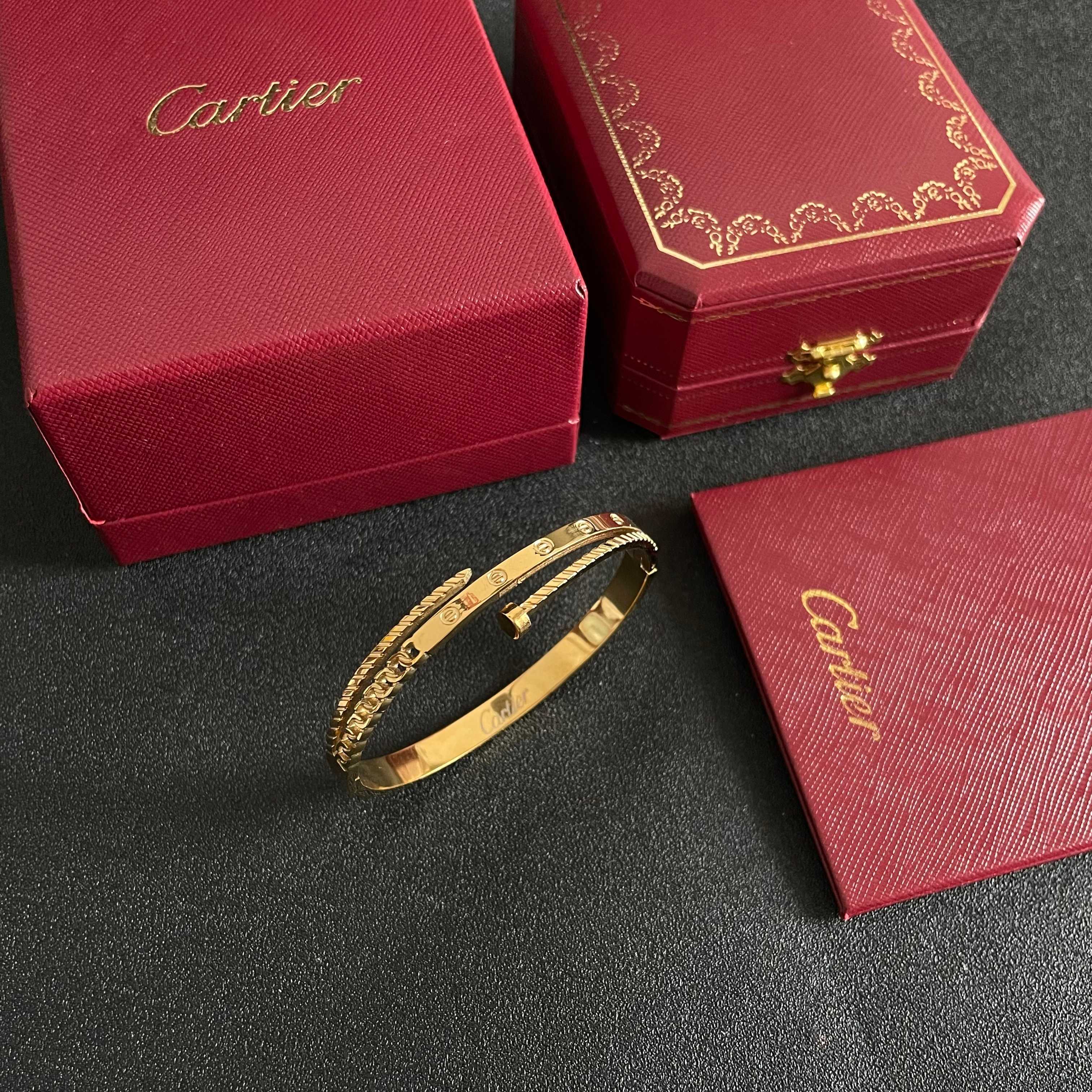 Cartier Juste un Clou bracelet 18k yellow gold 17