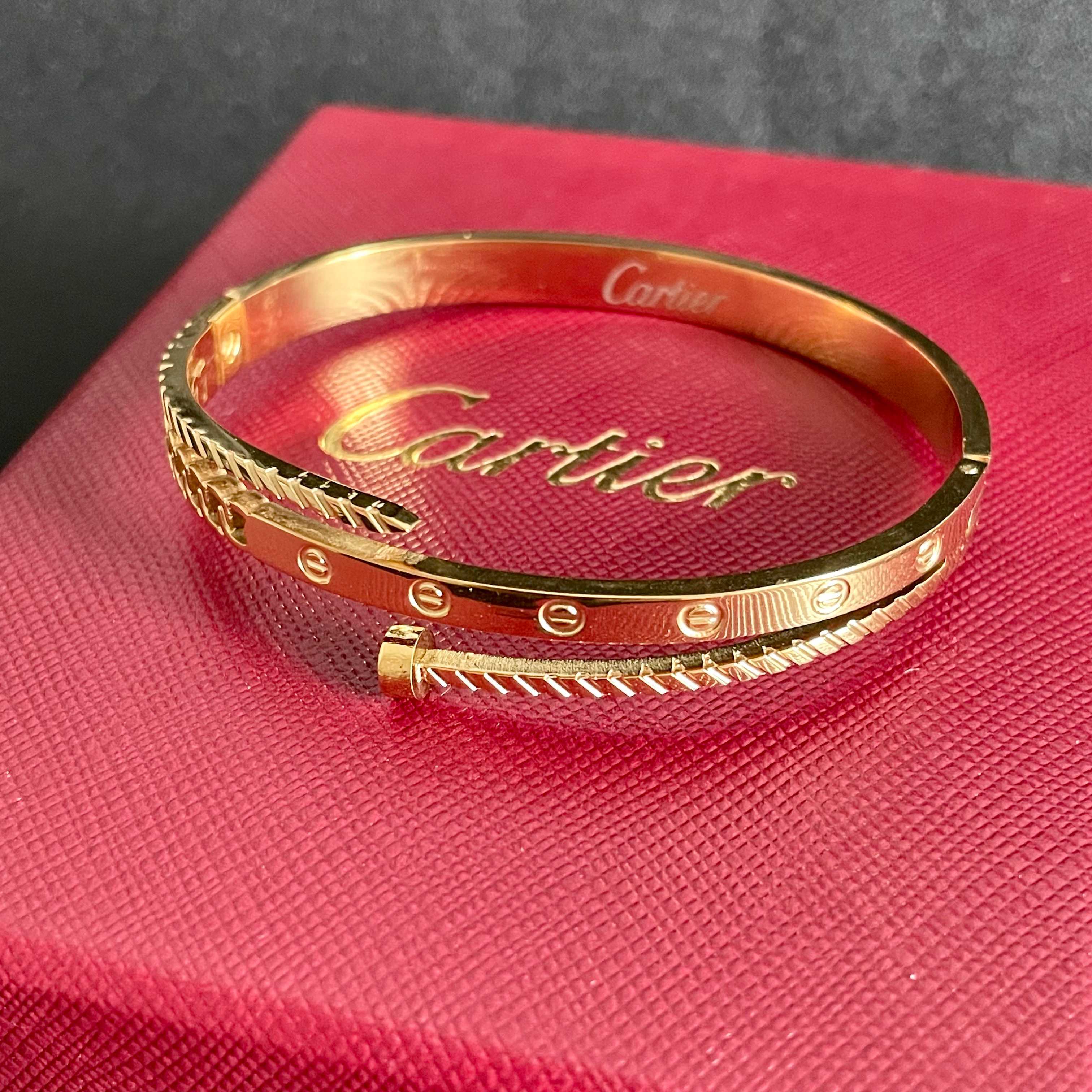 Cartier Juste un Clou bracelet 18k yellow gold 17