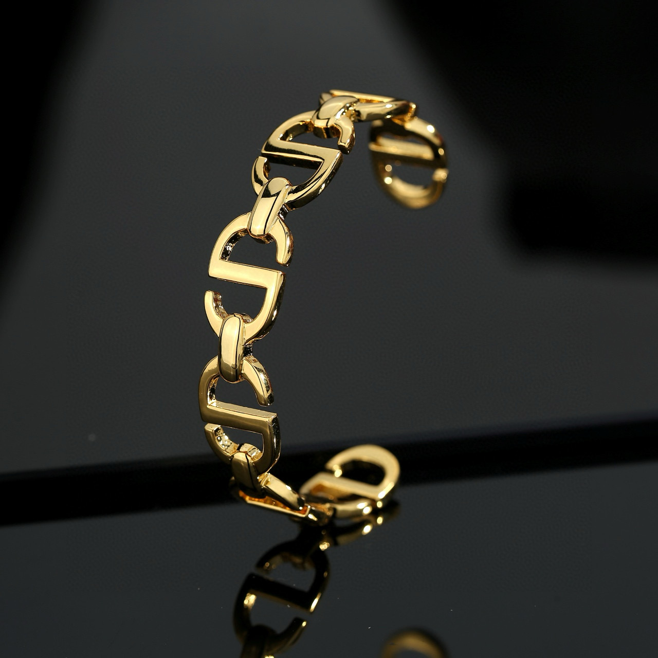 Dior CD New bracelet gold-tone metal 17cm