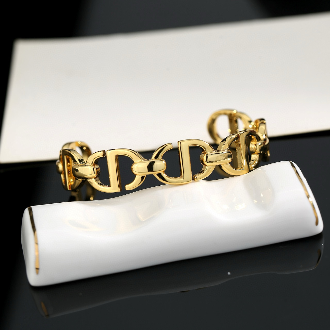 Dior CD New bracelet gold-tone metal 17cm