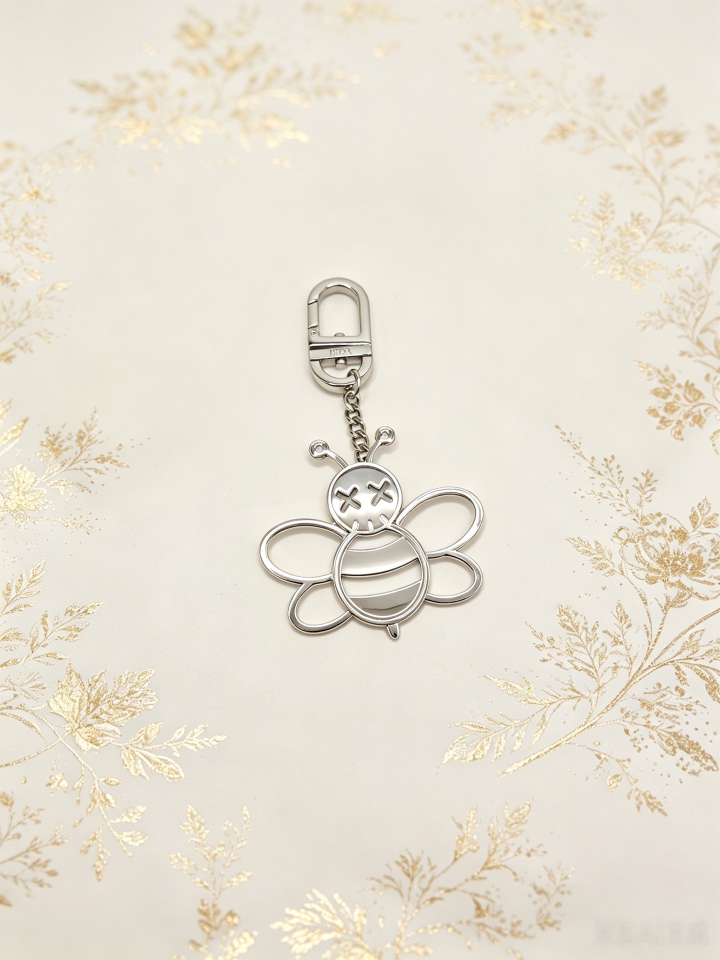 Dior Kaws Bee Charm pendant Silver-tone metal and Gold-tone metal no gemstones One Size