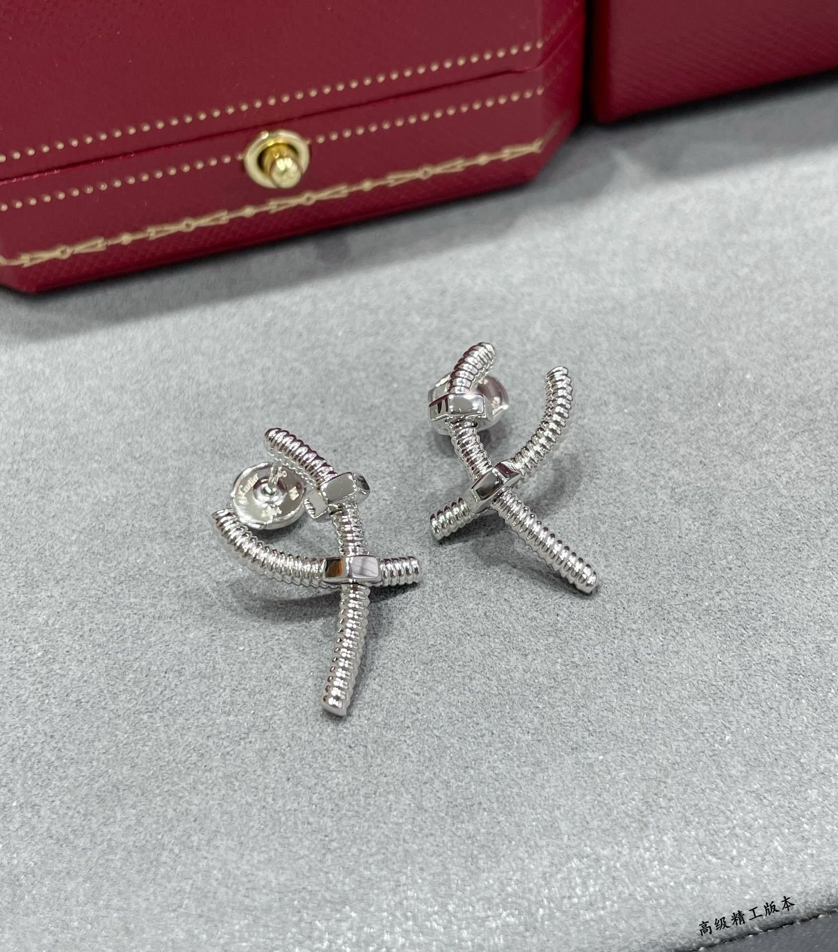 Cartier JUSTE UN CLOU earrings 18K yellow gold One Size