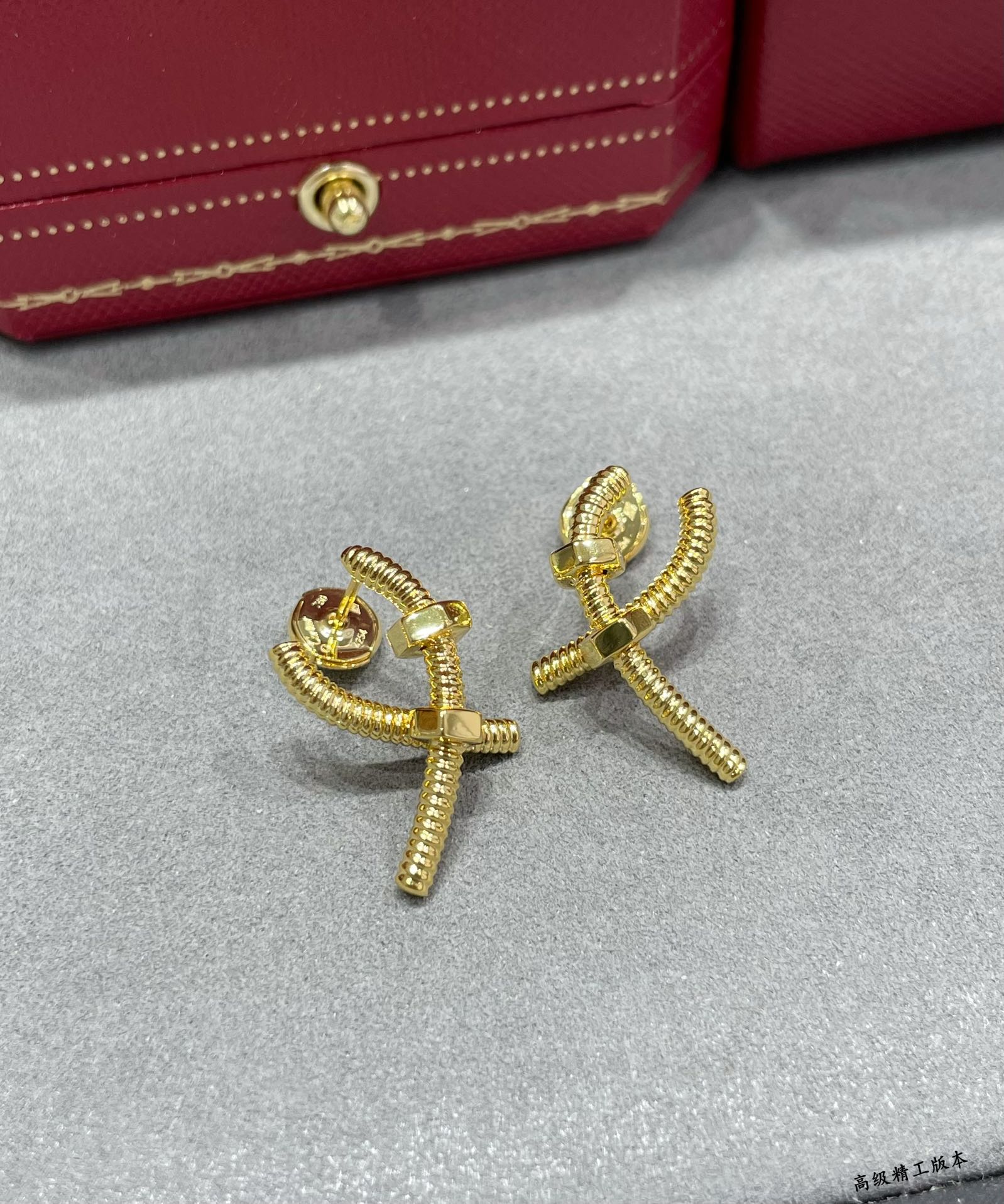 Cartier JUSTE UN CLOU earrings 18K yellow gold One Size