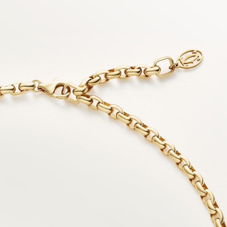 Cartier Trinity necklace 18k yellow gold 18k rose gold 18k white gold 43cm
