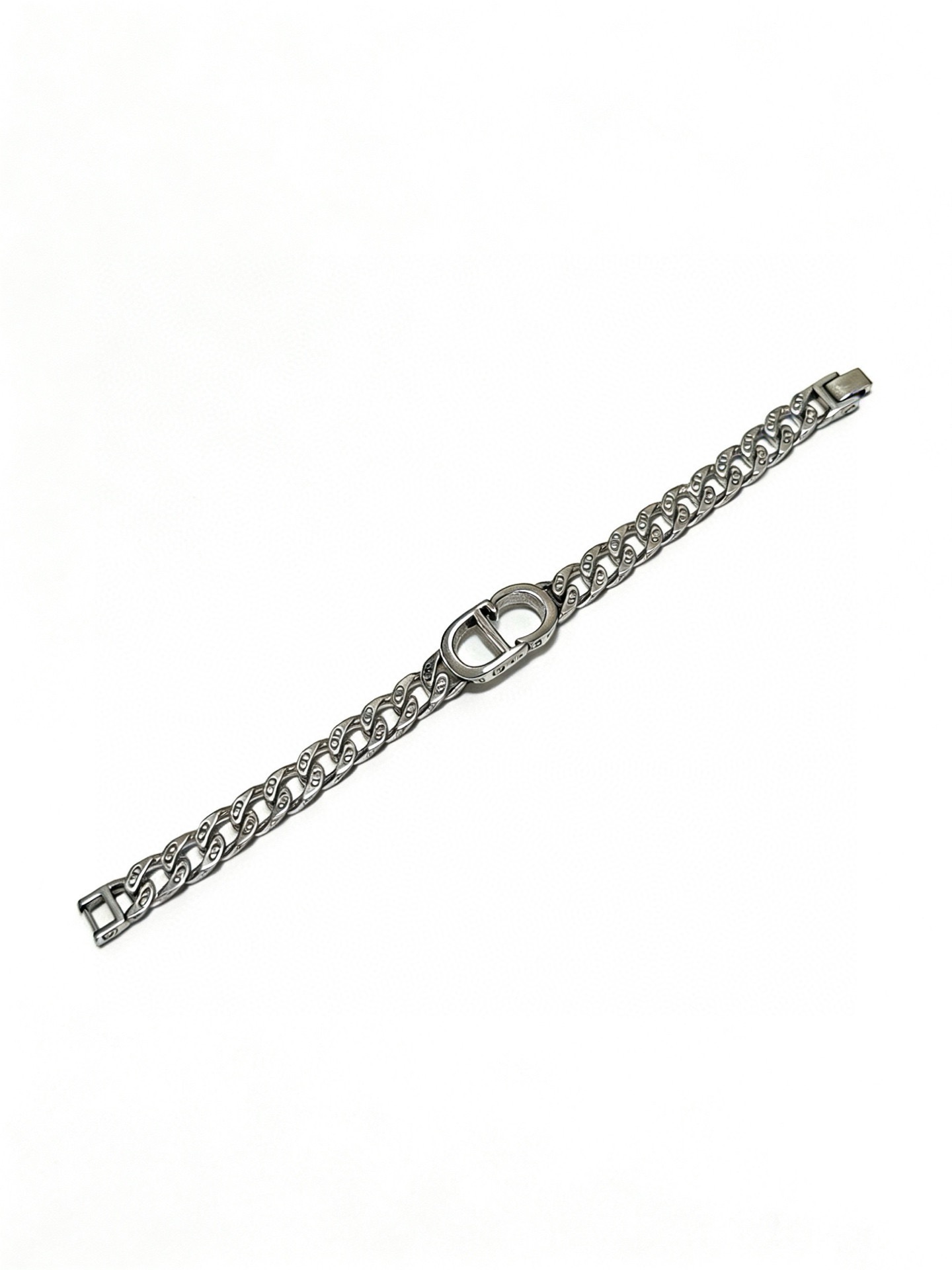 Dior CD Icon Chain Link Bracelet bracelet Antique silver-tone metal no accent stones 21cm