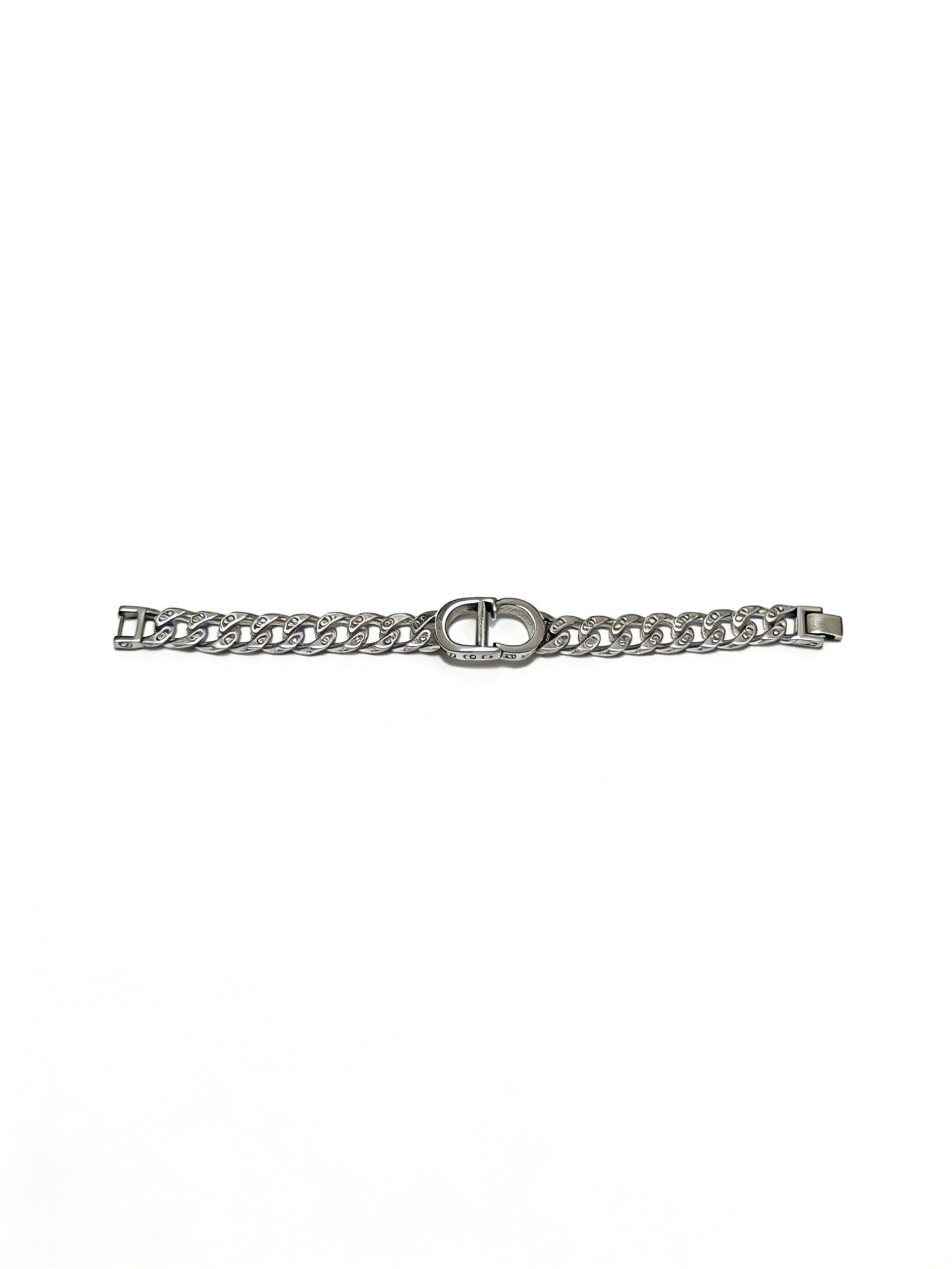 Dior CD Icon Chain Link Bracelet bracelet Antique silver-tone metal no accent stones 21cm
