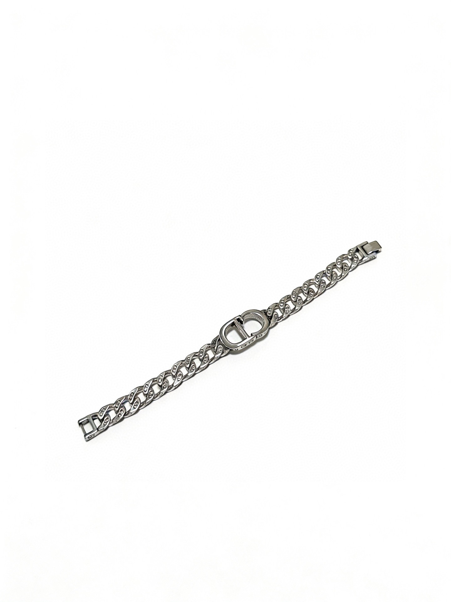 Dior CD Icon Chain Link Bracelet bracelet Antique silver-tone metal no accent stones 21cm