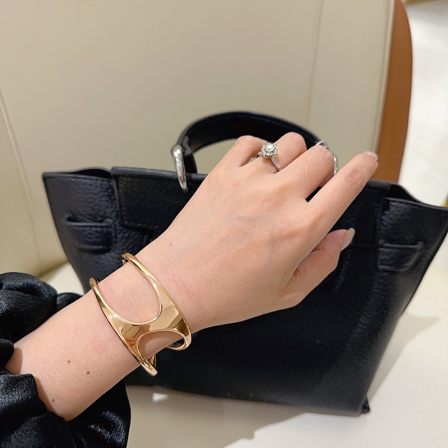 Pulsera Hermes Chaine d Ancre Punk oro rosa de 18k 17cm