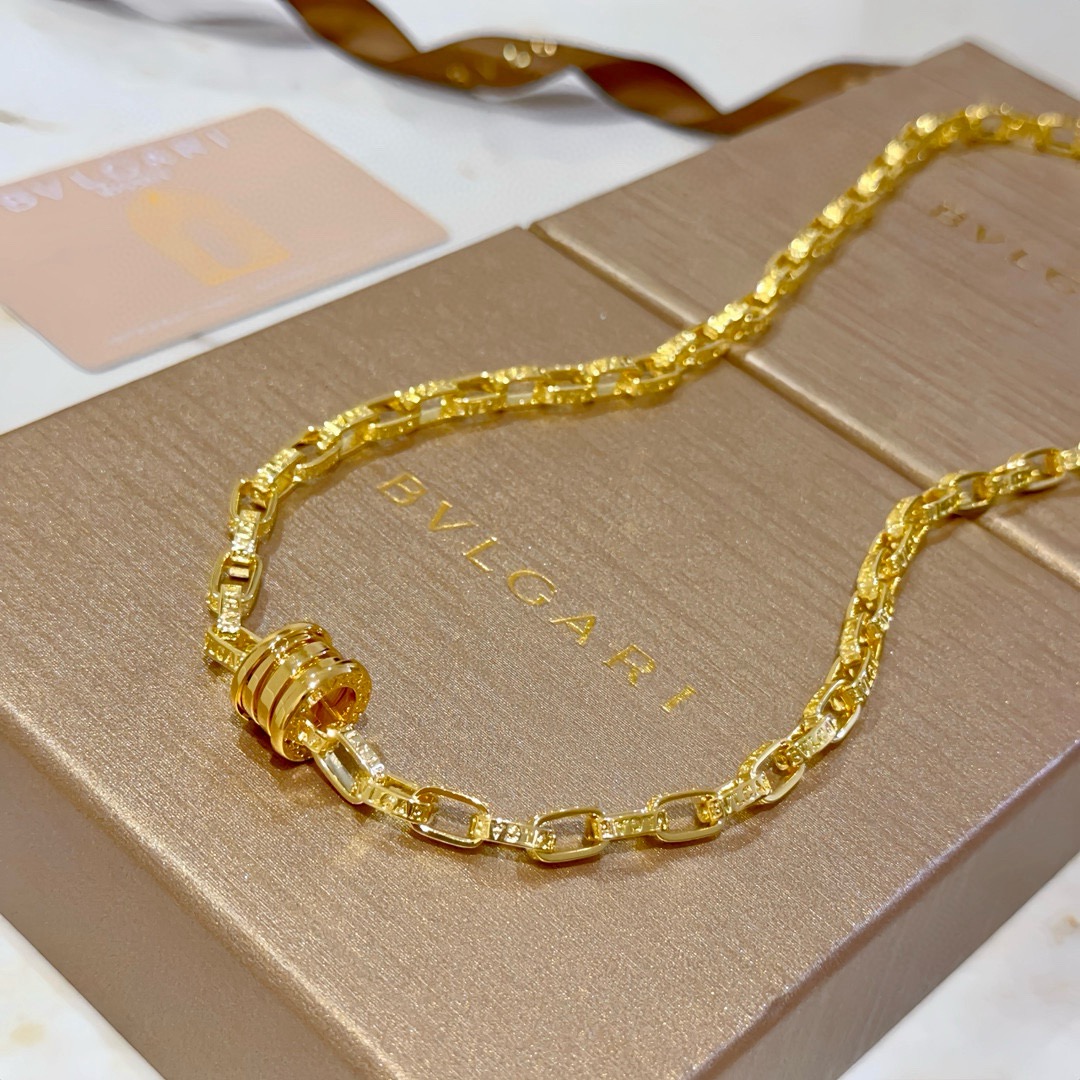 Bvlgari B zero1 necklace 18k yellow gold 45cm