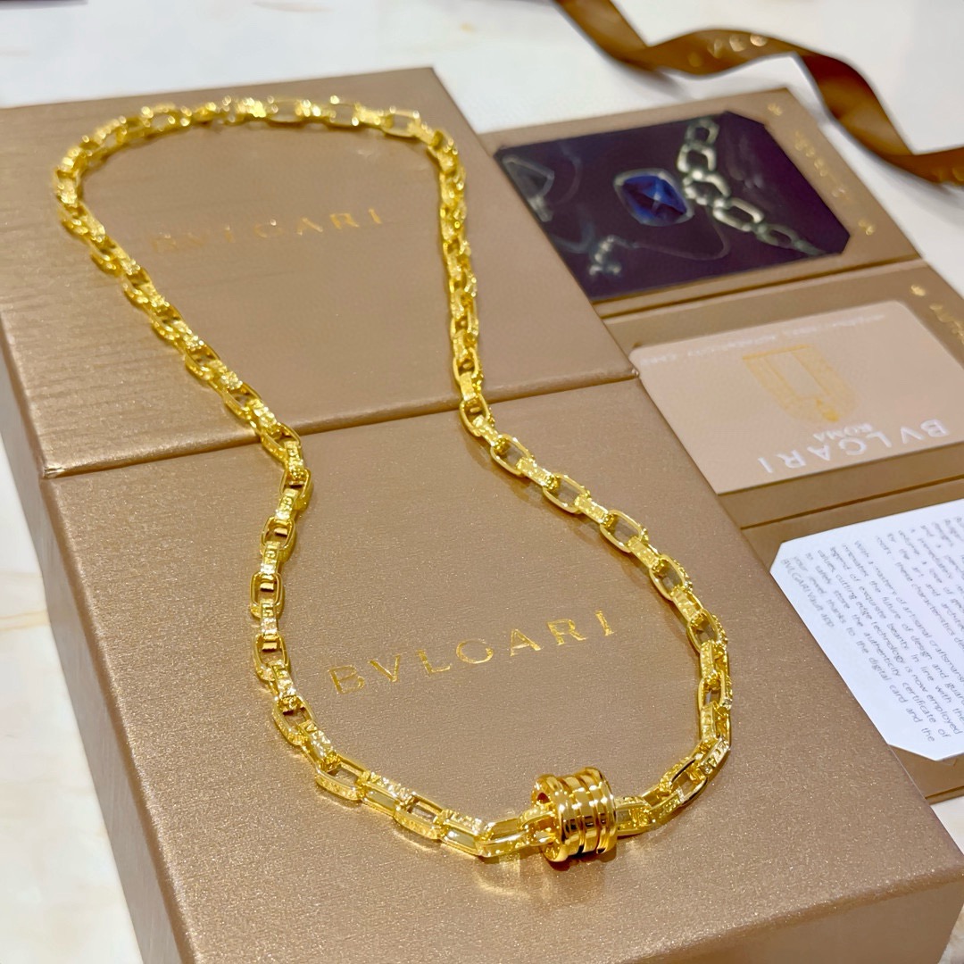 Bvlgari B zero1 necklace 18k yellow gold 45cm