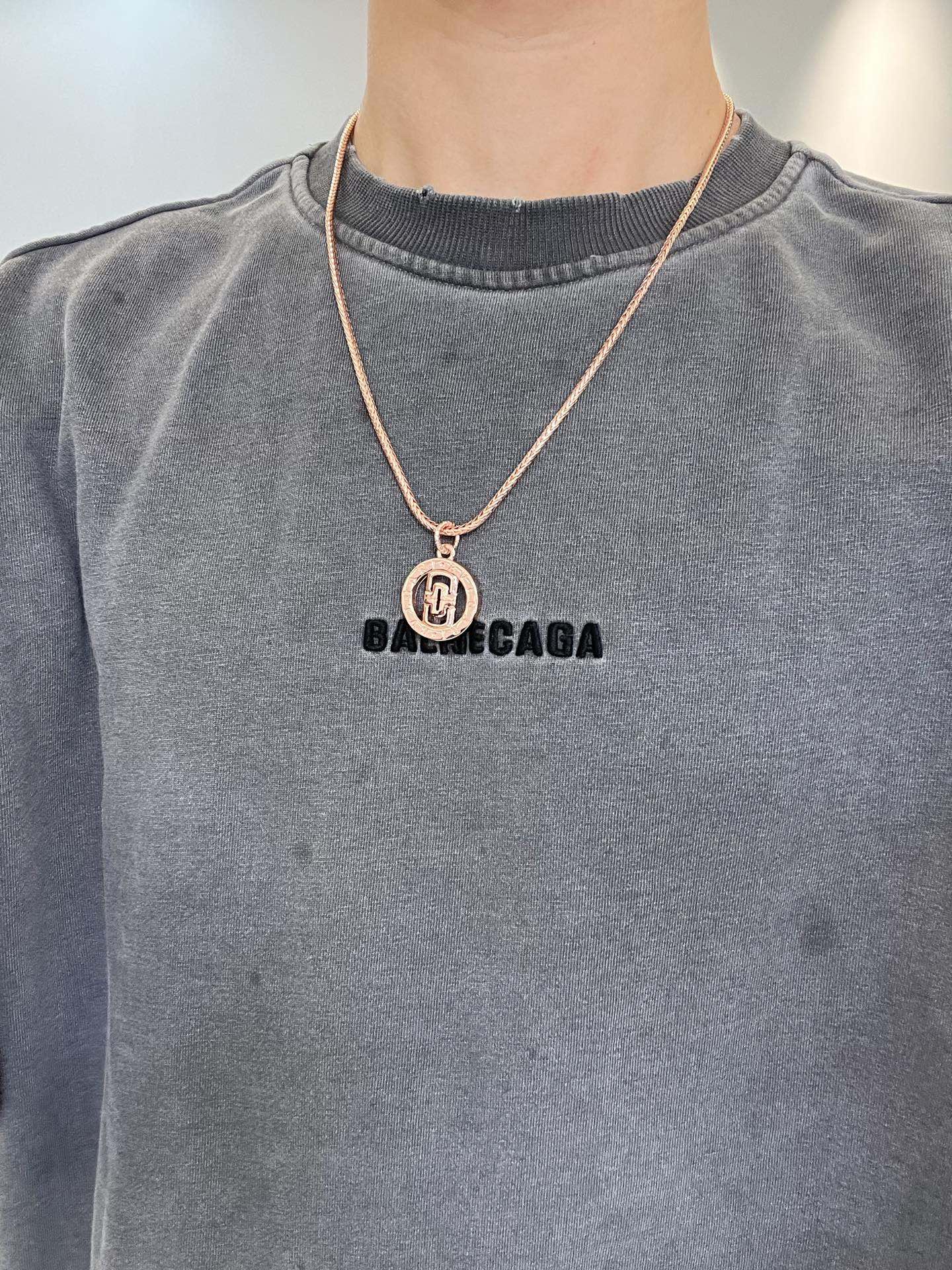 Bvlgari Bvlgari Bvlgari necklace Rose gold 45cm