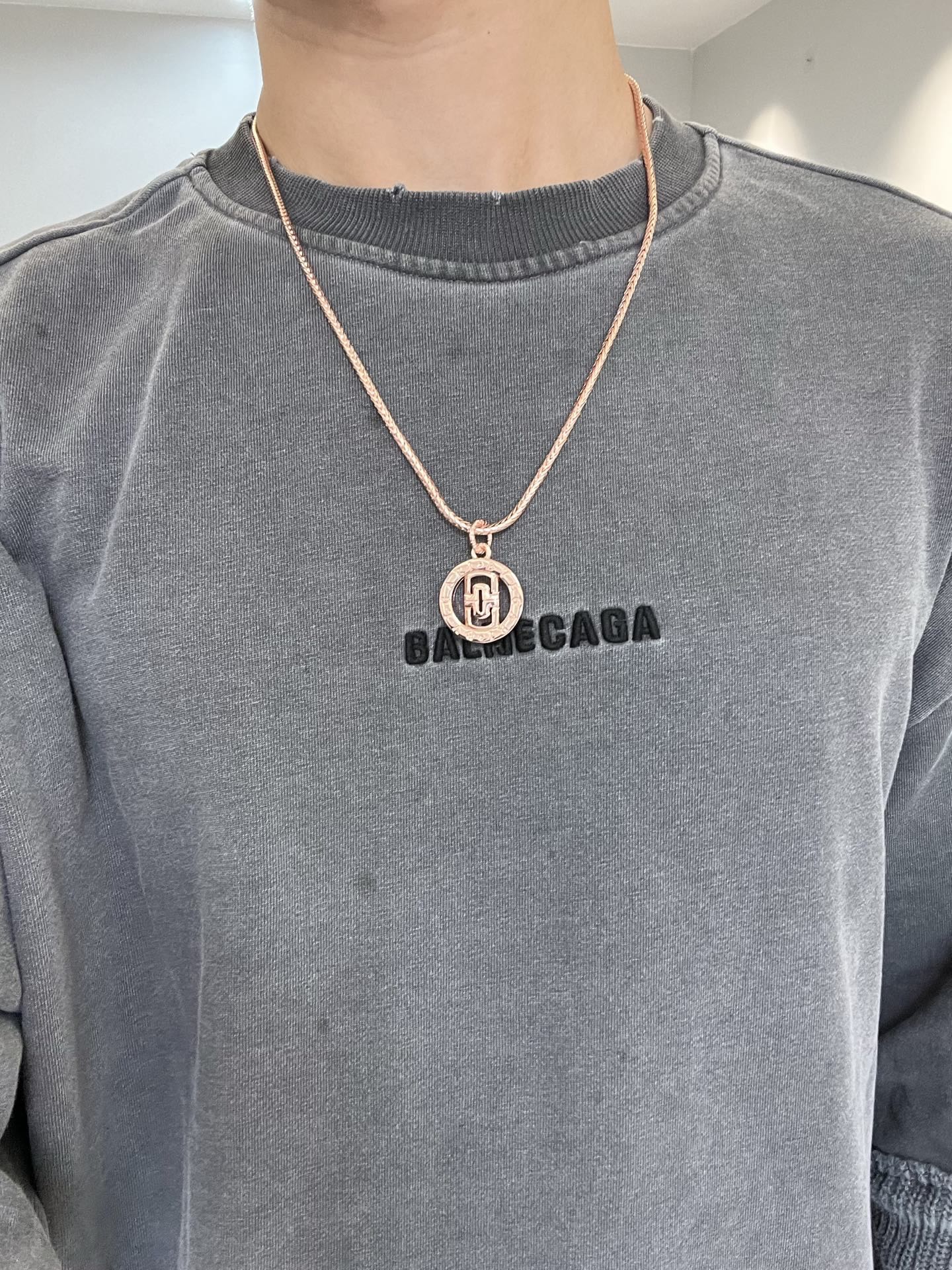 Bvlgari Bvlgari Bvlgari necklace Rose gold 45cm