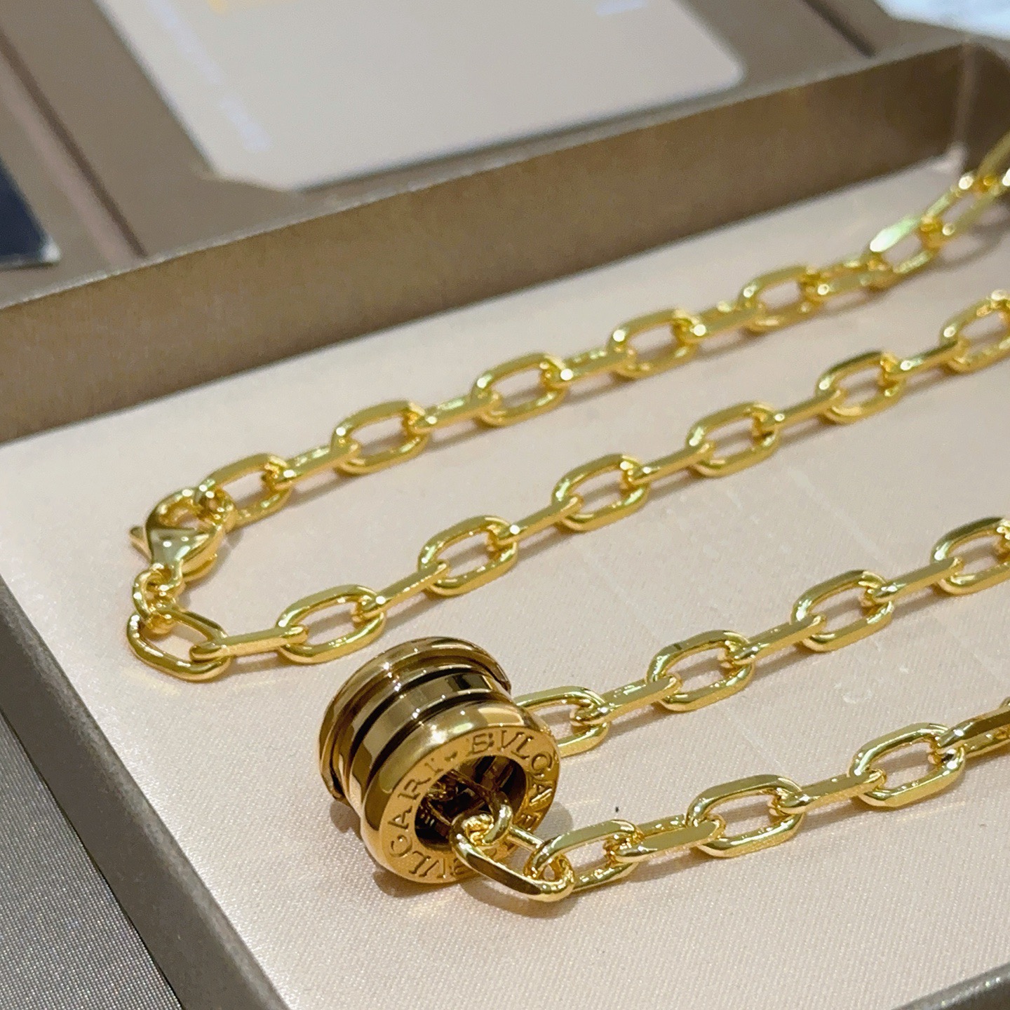 Bvlgari B zero1 necklace Yellow Gold 50cm