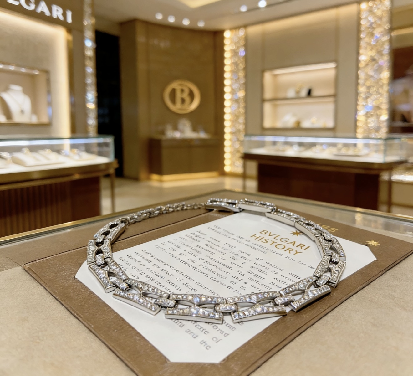 Bvlgari DIVAS DREAM bracelet 18k white gold with pave diamonds 18cm