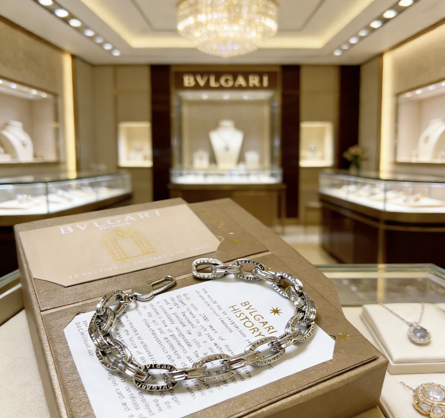 Bvlgari History bracelet Two-tone silver and gold metal 20