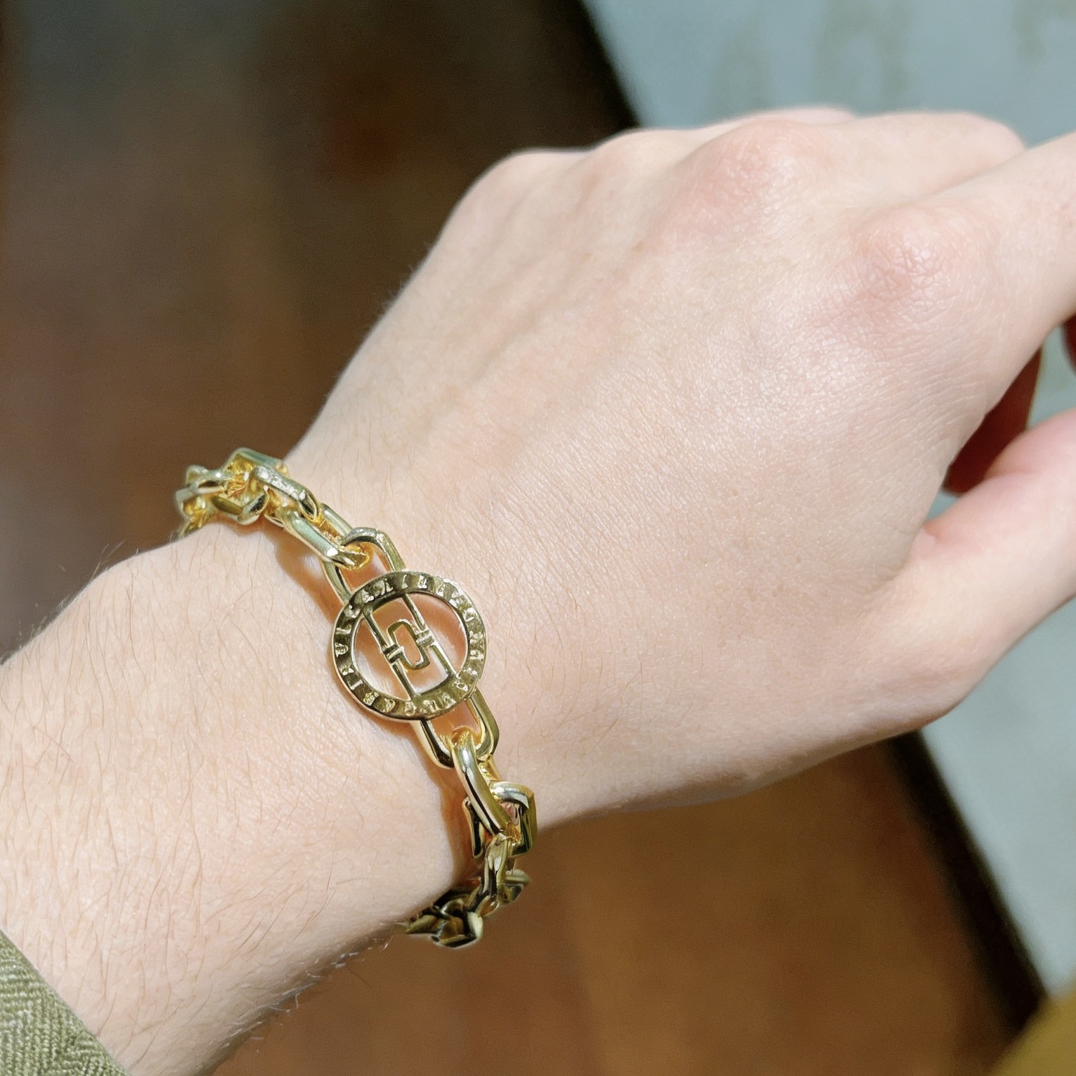 Bvlgari BVLGARI BVLGARI bracelet 18k yellow gold 20