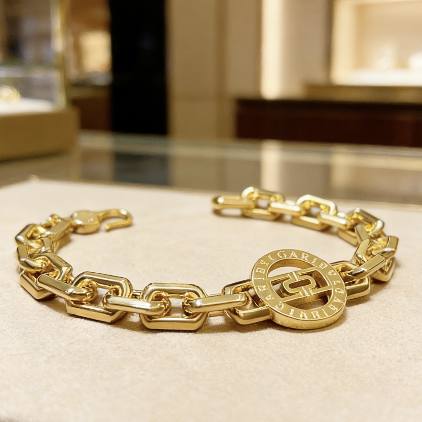 Bvlgari BVLGARI BVLGARI bracelet 18k yellow gold 20