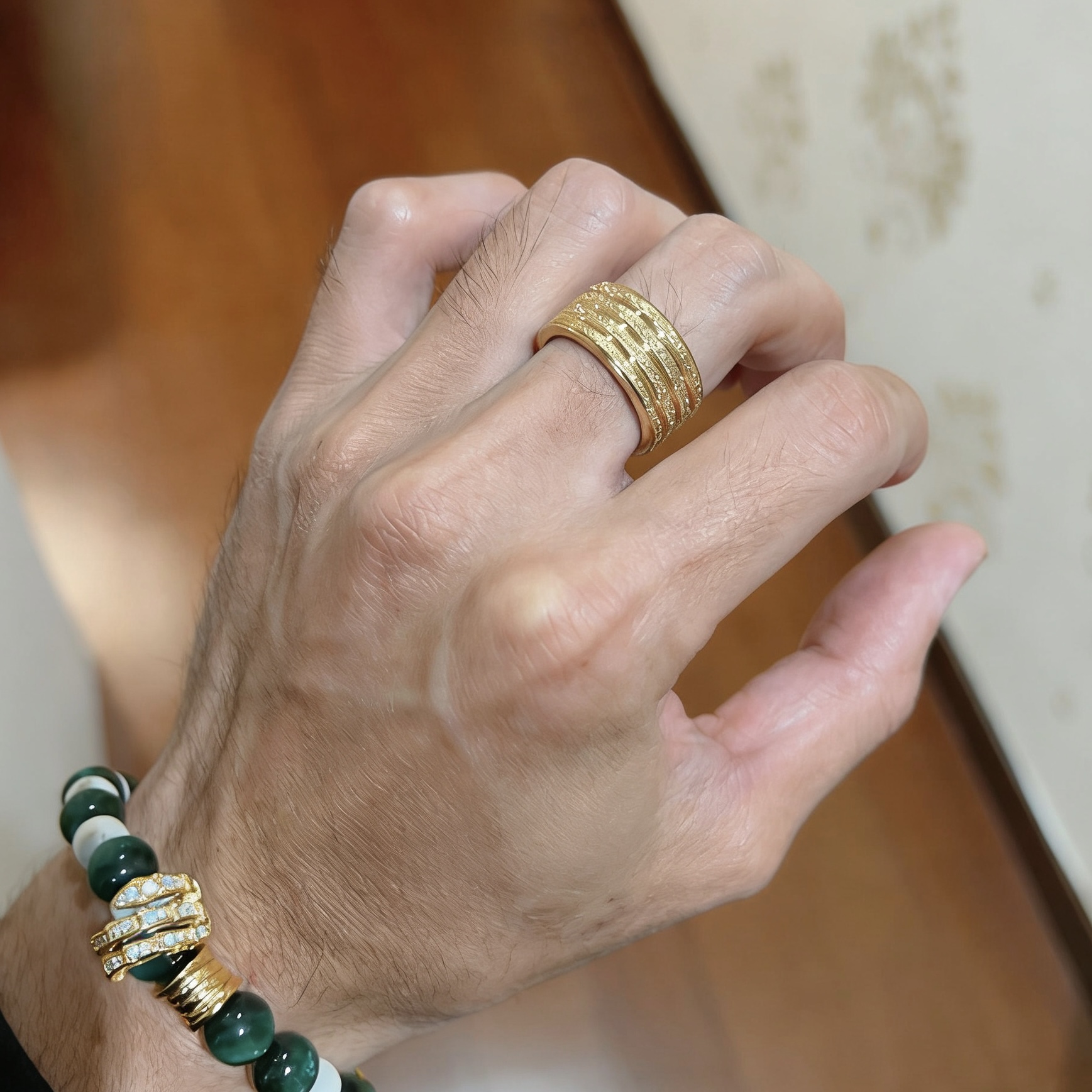 Bvlgari B zero1 ring 18k yellow gold 10