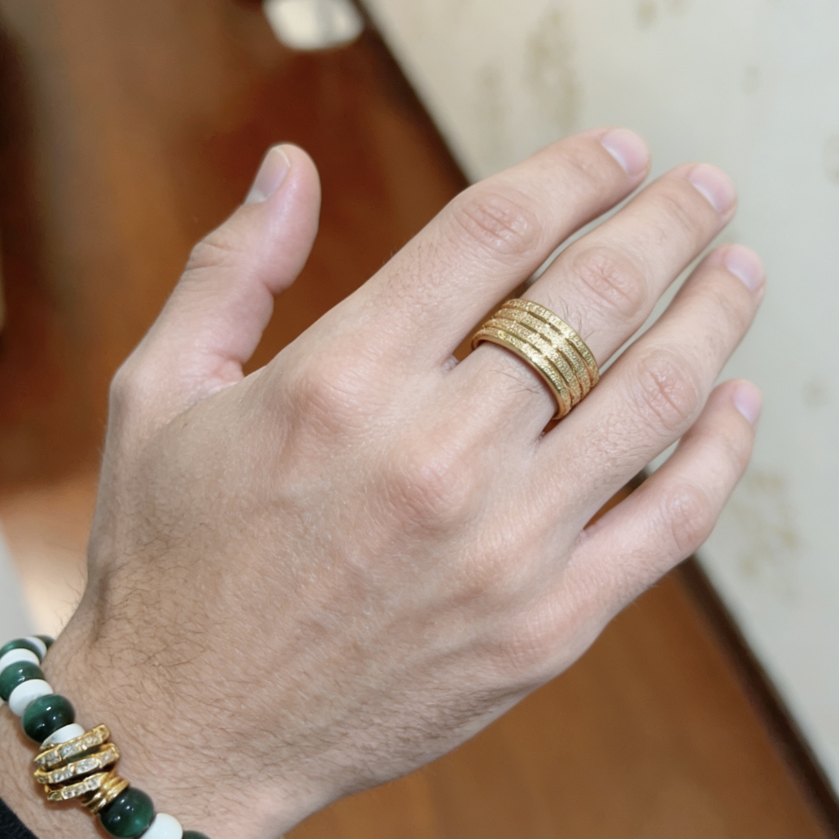 Bvlgari B zero1 ring 18k yellow gold 10
