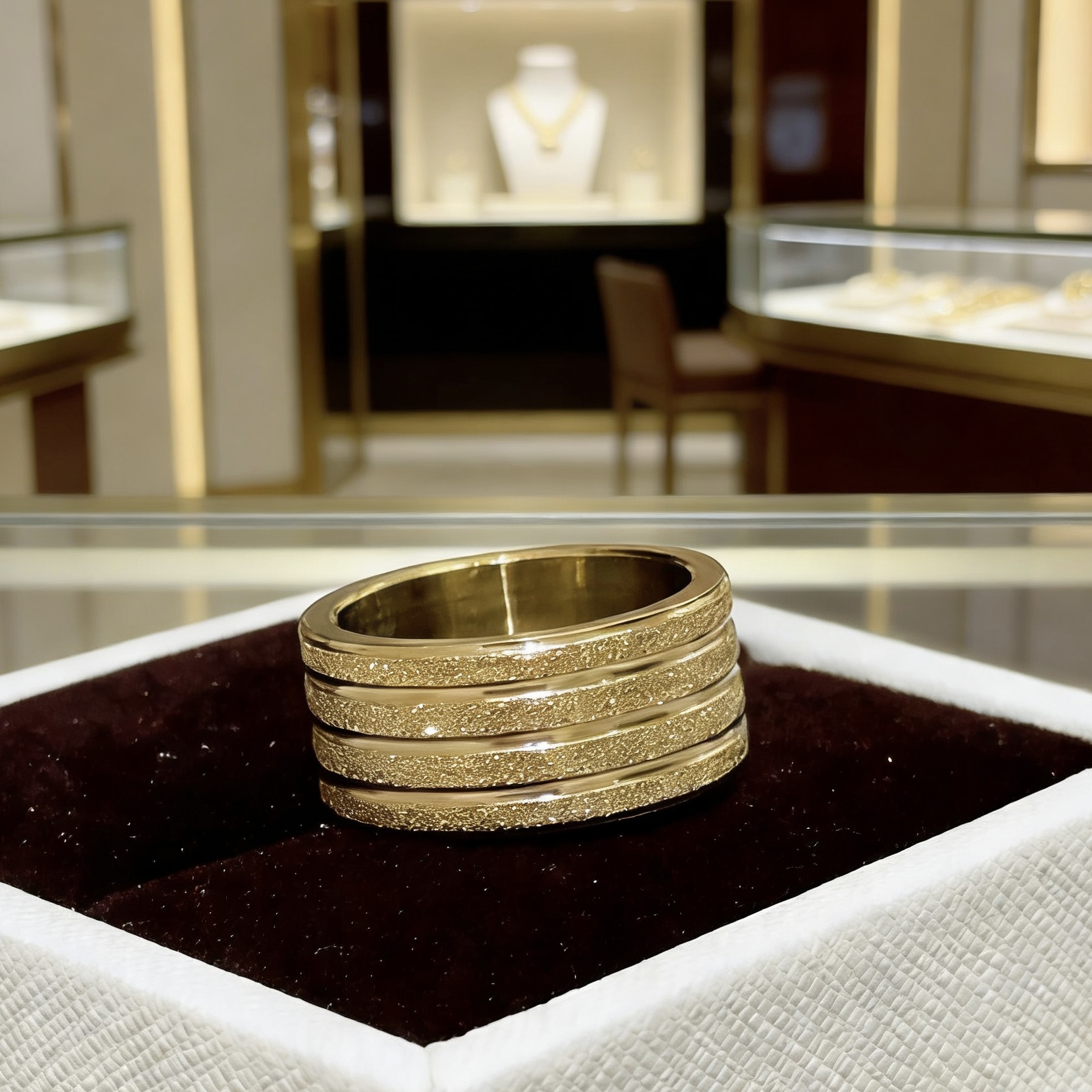 Bvlgari B zero1 ring 18k yellow gold 10